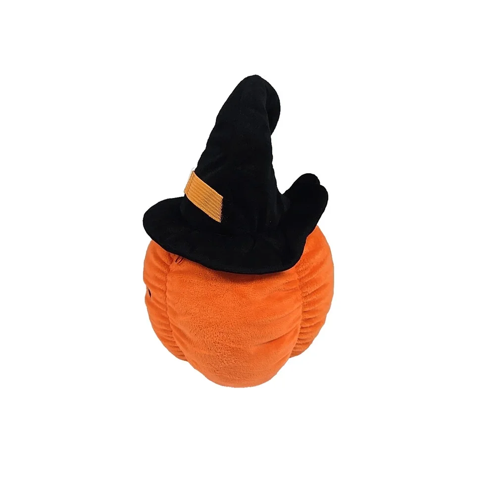 Teytoy Halloween Pumpkin with Hidden Cavity Plush Stuffed Toy 11 Inch
